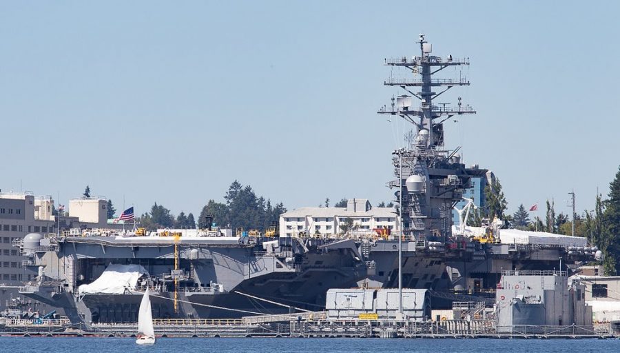 CVN-68 USS Nimitz by Clemens Vasters is licensed under CC BY 2.0