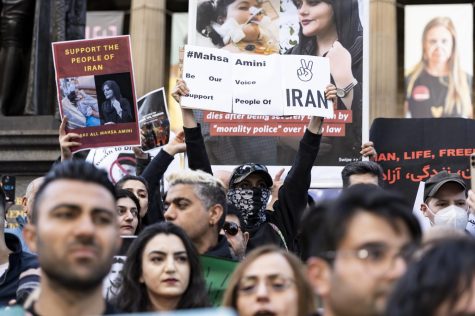People in Melbourne, Australia show support for Iran protests