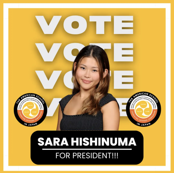 Navigation to Story: Sara Hishinuma: Vote Sara 4 a New Era!